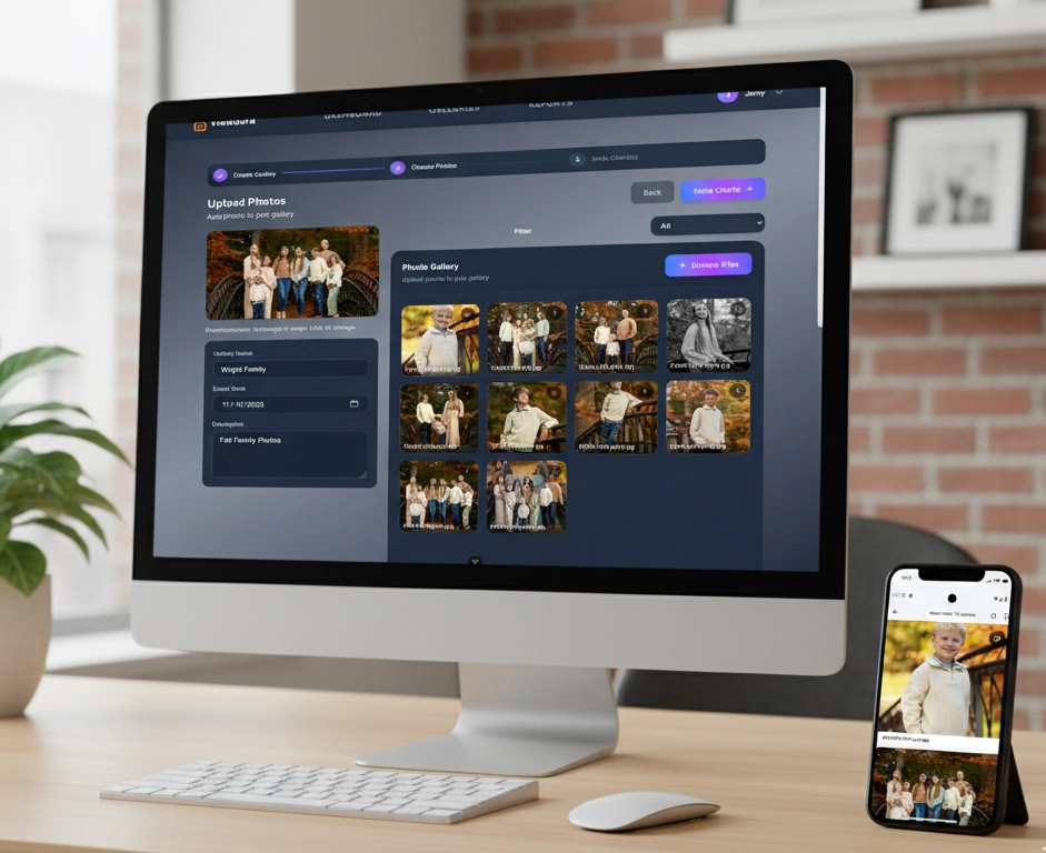 Viewdora studio web app with client mobile app